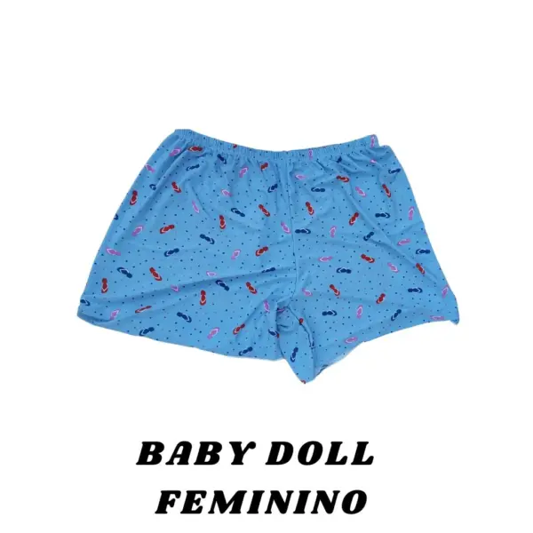 Baby Doll Feminino - Azul - Imagem 2