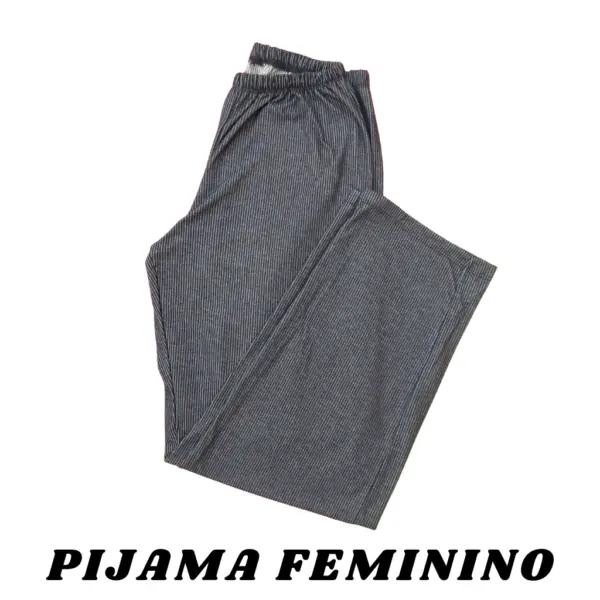 PIJAMA FEMININO MANGA LONGA - BRANCO - Imagem 2